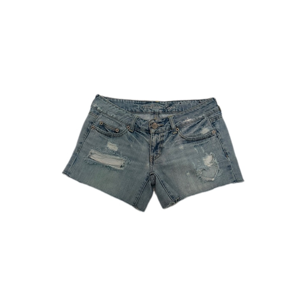 American Eagle - Women's Distressed Denim Shorts - Size 4